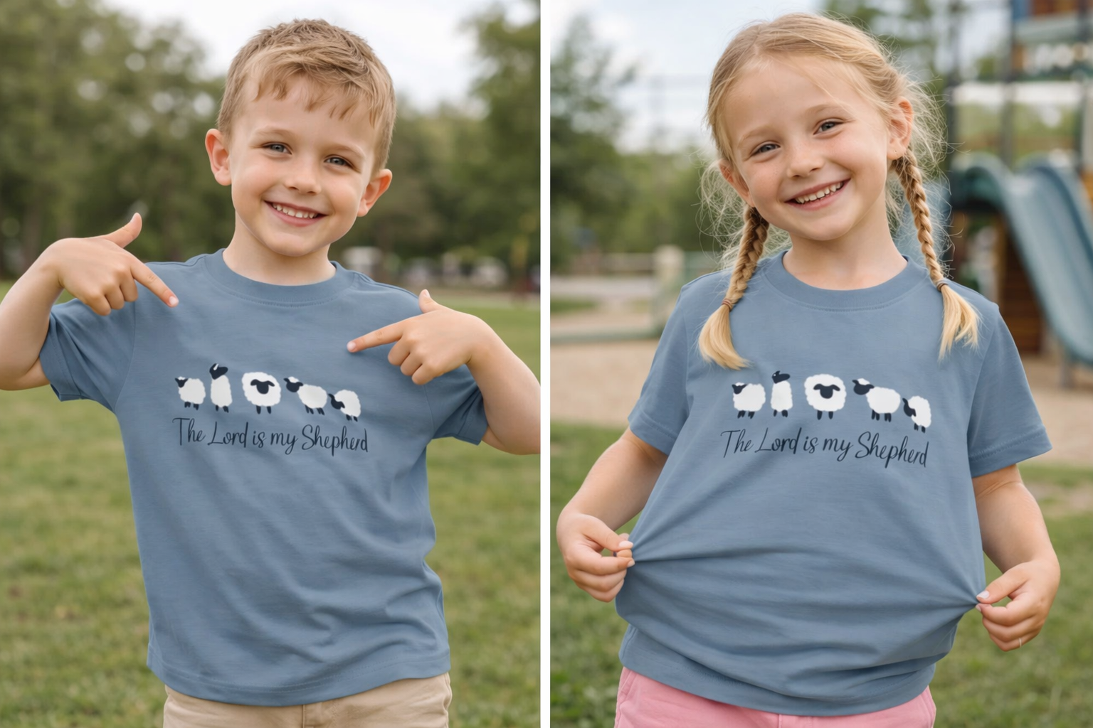 The Lord Is My Shepherd Kids Tee